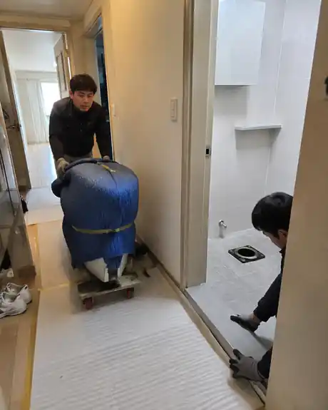 대구 달서구 변기막힘 이물질 제거 작업